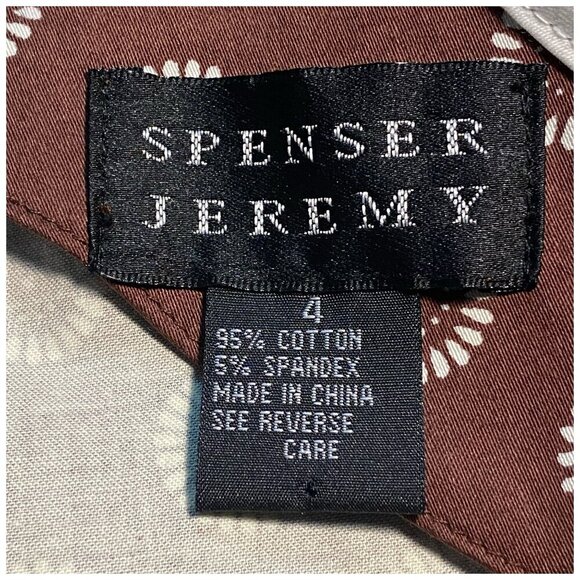 Spenser Jeremy Dress Cotton-Blend Lightweight Sleeveless Womens Sz 4 - Picture 3 of 8